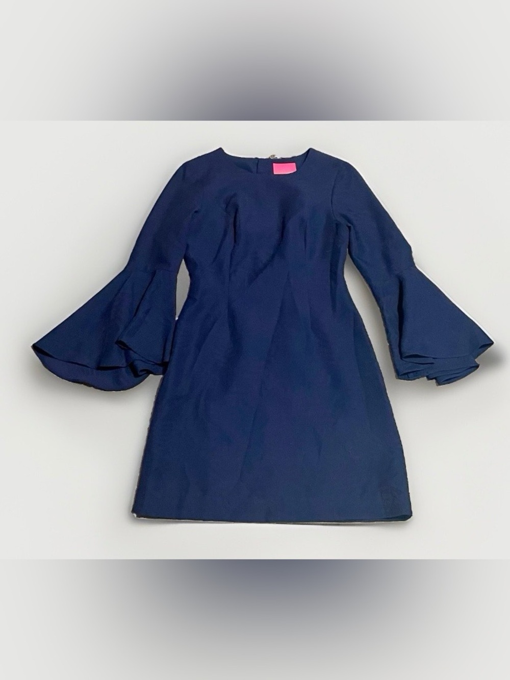 Lilly Pulitzer Navy Bell-Sleeve Shift Dress